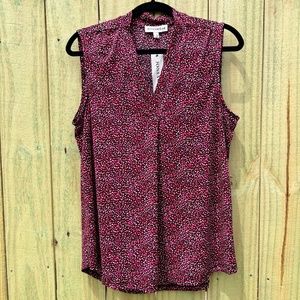 NWT! JONESWEAR Sleeveless Career Top!  SZ L